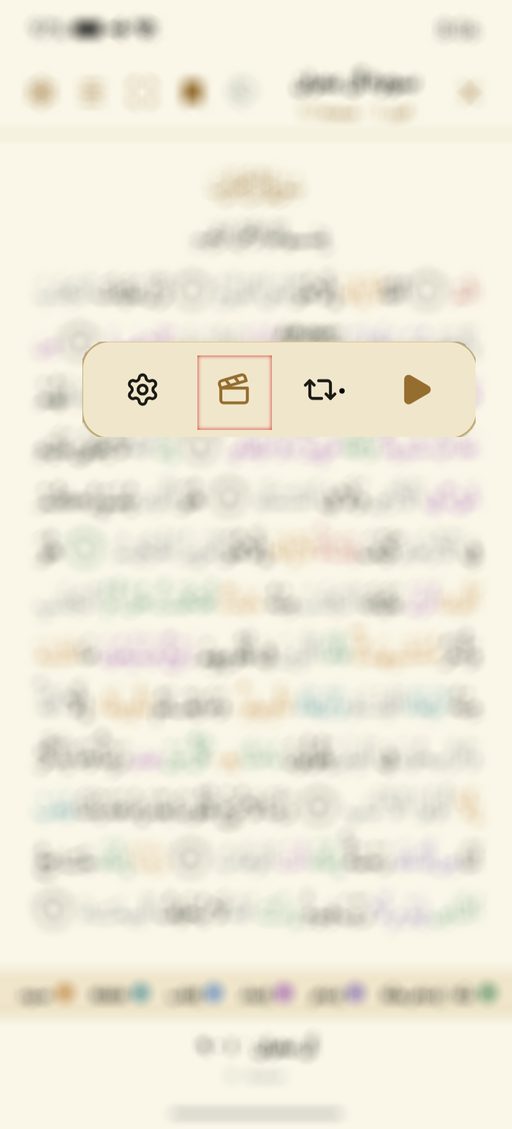 اختيار آية من المصحف